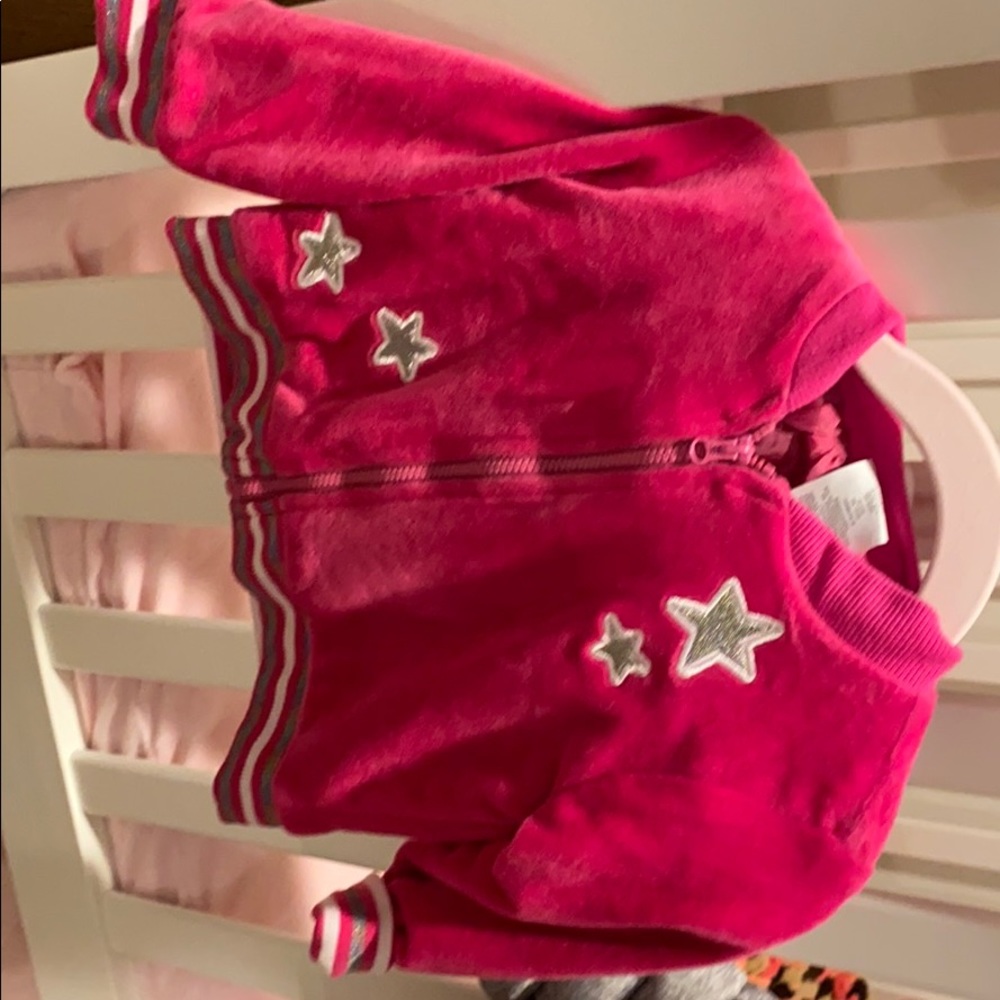 Velour star jacket